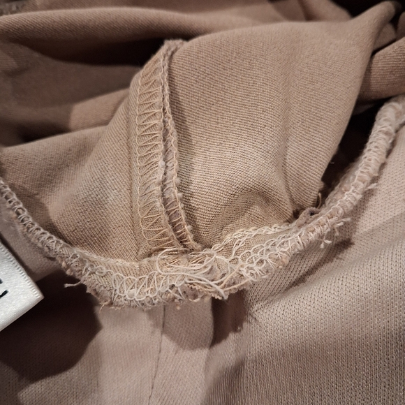 Tadashi Size 16 Champagne Colored Formal Dress Small FLAWS - Picture 4 of 7